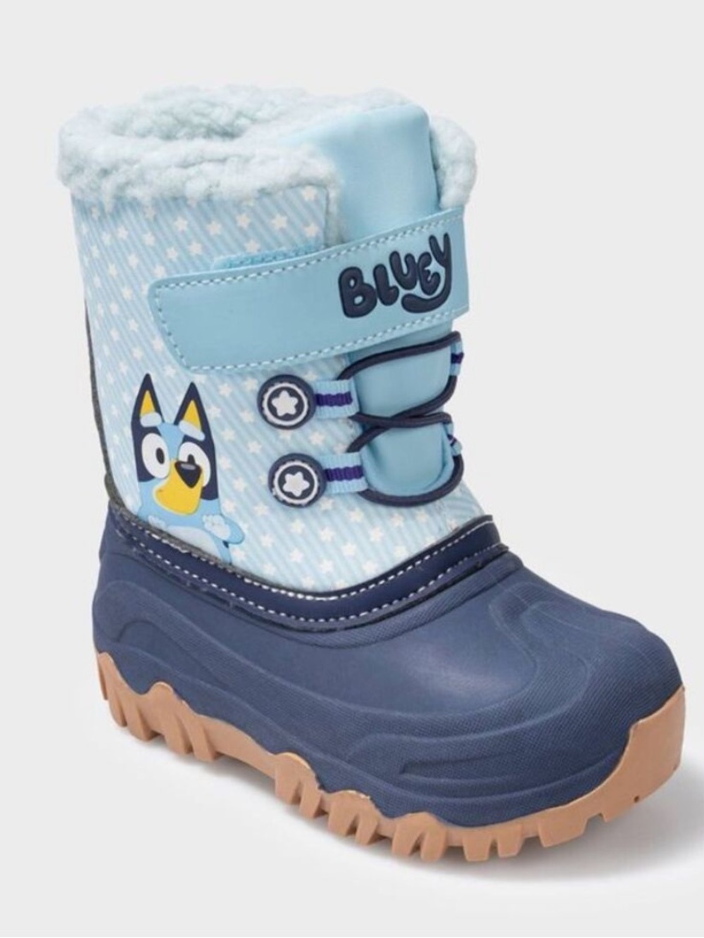 Unisex Toddler Bluey Winter Boots - Blue